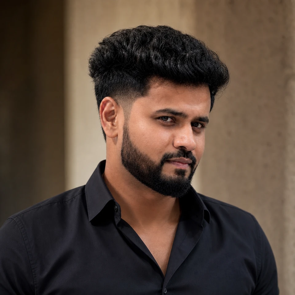 Portrait of Jenil Shah, founder of Kyren Tech
